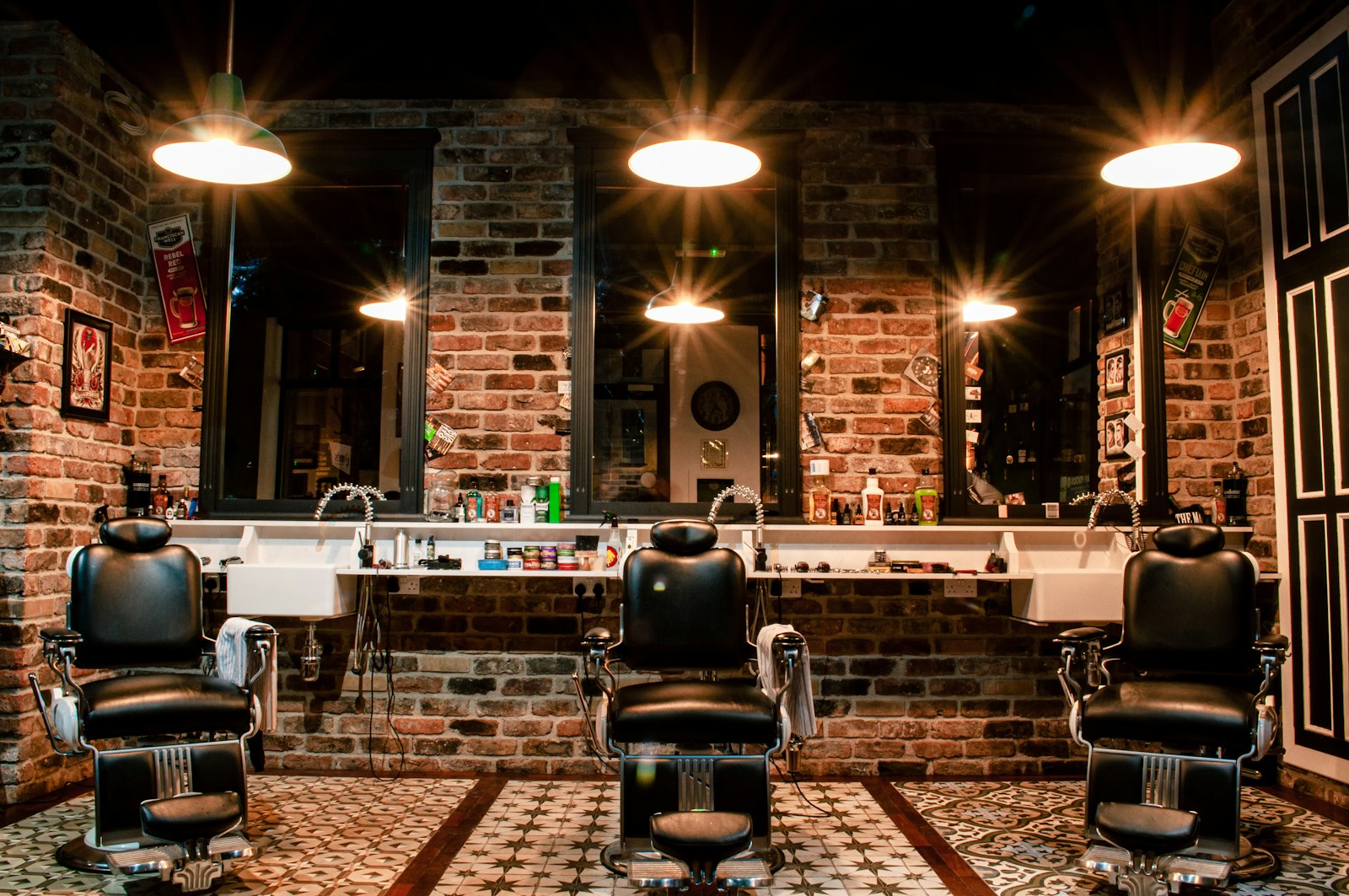 JAX Barbershop website preview